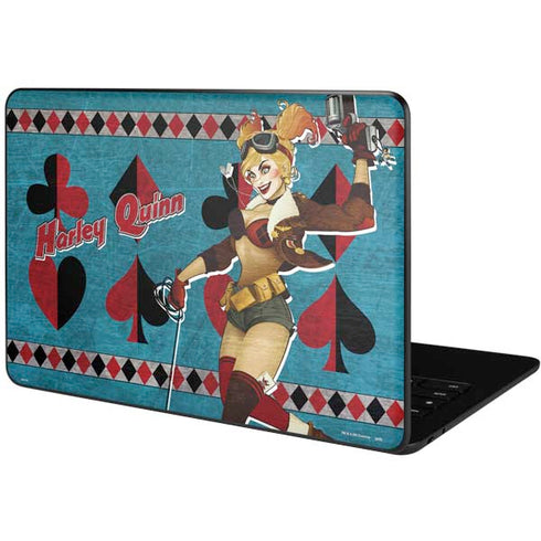 DC Comics Bombshells Harley Quinn Google Pixelbook Go Skin